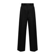 Broek met logo Maison Margiela , Black , Heren