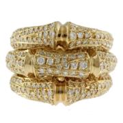 Pre-owned Yellow Gold rings Cartier Vintage , Yellow , Dames