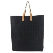 Pre-owned Fabric totes Hermès Vintage , Black , Dames