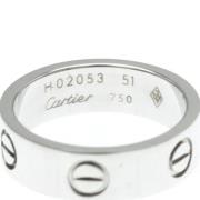 Pre-owned White Gold rings Cartier Vintage , Gray , Dames