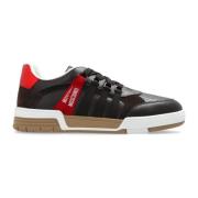 Sneakers met logo Moschino , Multicolor , Heren