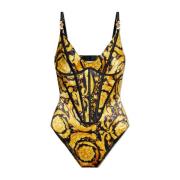 Gestreepte bodysuit Versace , Multicolor , Dames