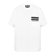 T-shirt met patroon Versace Jeans Couture , White , Heren