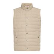 Luxe Wollen Jassen Brunello Cucinelli , Beige , Heren