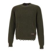 Groene Truien voor Mannen Dsquared2 , Green , Heren