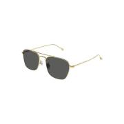 Goud Grijs Zonnebril Gg1183S 005 Gucci , Yellow , Heren