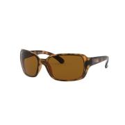 Klassieke zonnebril in Havana Brown Ray-Ban , Brown , Dames