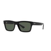 Warren Zonnebril Ray-Ban , Black , Unisex