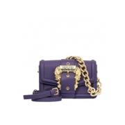 Barok Schoudertas Van Imitatieleer Versace , Purple , Dames