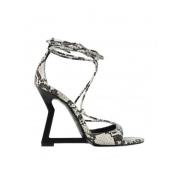 Python Hak Sandalen met Enkelveters Just Cavalli , Multicolor , Dames