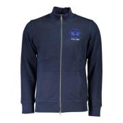 Heren Sweatshirt met Rits La Martina , Blue , Heren