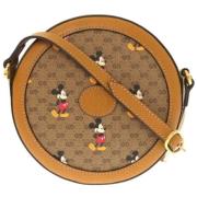 Pre-owned Fabric gucci-bags Gucci Vintage , Brown , Dames