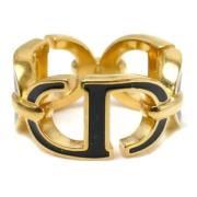 Pre-owned Metal dior-jewelry Dior Vintage , Yellow , Dames