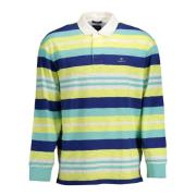 Gele Polo Shirt met Lange Mouwen Gant , Multicolor , Dames
