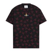 Oversize logo T-shirt Vivienne Westwood , Black , Heren