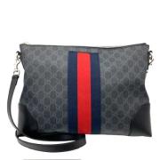 Pre-owned Fabric gucci-bags Gucci Vintage , Gray , Dames