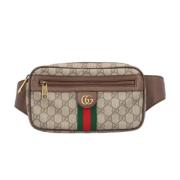 Pre-owned Fabric gucci-bags Gucci Vintage , Beige , Dames