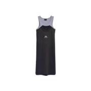 Spaghetti Strap Top Balenciaga , Gray , Dames