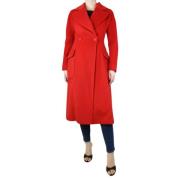 Pre-owned Cashmere dresses Hermès Vintage , Red , Dames