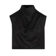 Noir Top Saint Laurent , Black , Dames