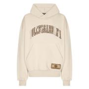 Beige Sweaters met Logo Borduurwerk Dolce & Gabbana , Beige , Heren