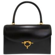 Pre-owned Fabric handbags Hermès Vintage , Black , Dames