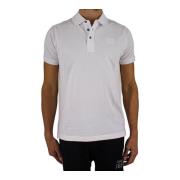 Korte Mouw Polo 100% Katoen Cerruti 1881 , White , Heren