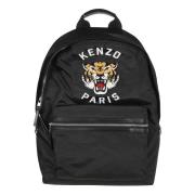 Zwarte Bucket Tas & Rugzak Kenzo , Black , Heren