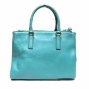 Pre-owned Leather handbags Anya Hindmarch Pre-owned , Blue , Dames