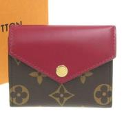 Pre-owned Coated canvas wallets Louis Vuitton Vintage , Brown , Unisex