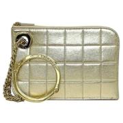 Pre-owned Fabric chanel-bags Chanel Vintage , Beige , Dames