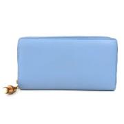 Pre-owned Leather wallets Gucci Vintage , Blue , Dames