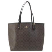 Pre-owned Fabric totes Coach Pre-owned , Black , Dames