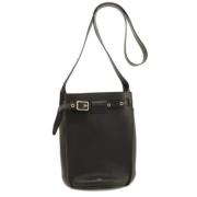 Pre-owned Leather shoulder-bags Celine Vintage , Black , Dames