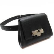 Pre-owned Leather crossbody-bags Bottega Veneta Vintage , Black , Dame...