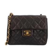 Pre-owned Fabric chanel-bags Chanel Vintage , Black , Dames