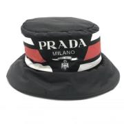 Pre-owned Nylon hats Prada Vintage , Black , Dames