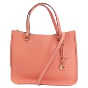 Pre-owned Fabric totes Coach Pre-owned , Pink , Dames