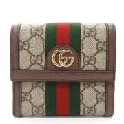 Pre-owned Leather wallets Gucci Vintage , Multicolor , Dames