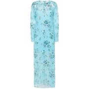 Blauwe Sequin Maxi Jurk Rotate Birger Christensen , Blue , Dames