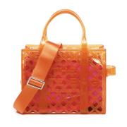 Tangerine PVC Tote Bag Marc Jacobs , Orange , Dames