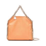 Vegan Matte Shaggy Deer Tas Stella McCartney , Orange , Dames