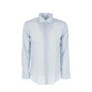 Casual Katoenen Overhemd voor Mannen Etro , Blue , Heren