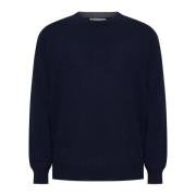 Blauwe Sweaters voor Mannen Brunello Cucinelli , Blue , Heren