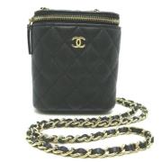 Pre-owned Fabric chanel-bags Chanel Vintage , Black , Dames