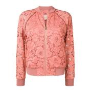 Jas met kant Twinset , Pink , Dames