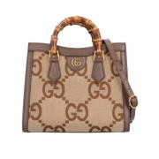 Pre-owned Fabric gucci-bags Gucci Vintage , Brown , Dames