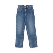 Blauwe Denim Straight Fit Jeans Roy Roger's , Blue , Dames