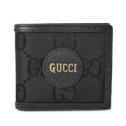 Pre-owned Fabric wallets Gucci Vintage , Black , Dames