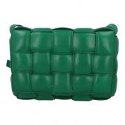 Pre-owned Leather crossbody-bags Bottega Veneta Vintage , Green , Dame...